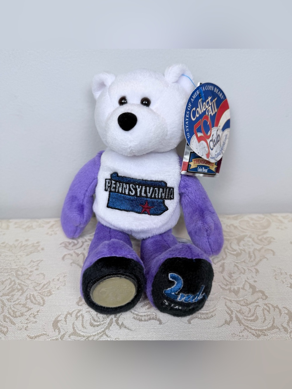 Limited Treasures Pennsylvania Commemorative State Quarter Bear, Vintage